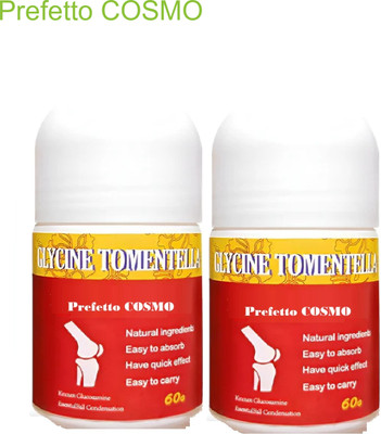 Prefetto COSMO Herbal Pain Relief Roll-On for Quick Relief from Aches & Pains Gel(2 x 60 g)