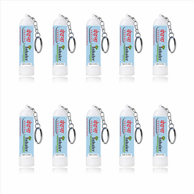 NIDHI AYURVEDIC Vedana Inhaler For Blocked Nose & Runny ,Nose, Nasal congestion pack of 10 Inhaler(10 x 0.5 ml)