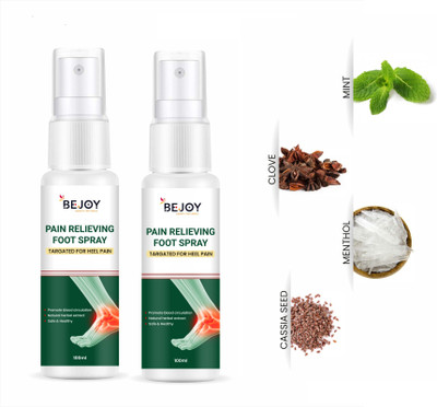 Bejoy Advance Foot & Joint Pain Relieving Spray Pack of 2 Spray(2 x 50 ml)