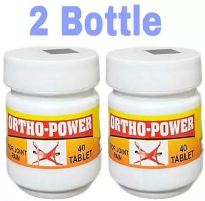 Quickbits Ayurvedic Ortho Power Tablet Tablets(2 x 40 Units)