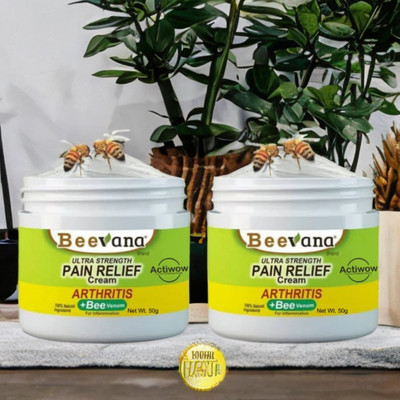 Bee Venom Joint Relief for Swollen & Tender Knees Pack of 2 Cream(2 x 50 g)