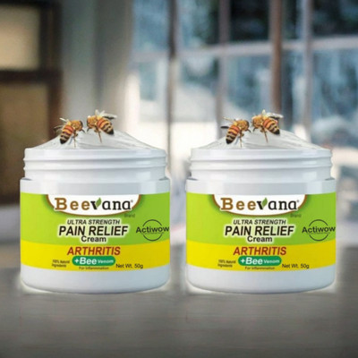 Bee Venom Natural Relief for Sore Elbows Pack of 2 Cream(2 x 50 g)