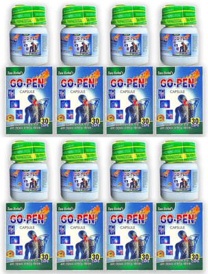 RUMA T GO-Pen Capsule pack of 8 For Joint /Shoulder Pain Relief Capsules (240 Units) Capsules(8 x 30 Units)