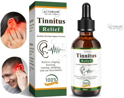 ACTIWOW Tinnitus Relief Pure Ear Herbal Balance Liquid(30 ml)