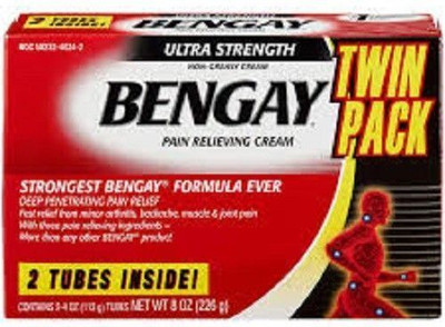 Bengay Ultra Strength Twin Pack 113gx2 Cream(226 g)