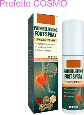 Prefetto COSMO Cooling Mint Foot Spray for Aches - 1 Pc Liquid(100 ml)