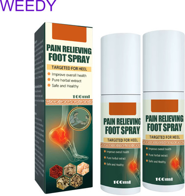 Prefetto COSMO Pain Solution Spray for Active Feet - 2 Liquid(2 x 100 ml)