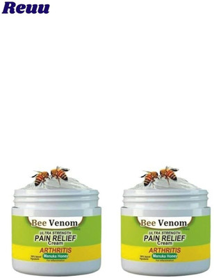 Reuu Y Pain Relief Cream | Bee Venom Joint and Bone Therapy Cream Cream(2 x 100 g)