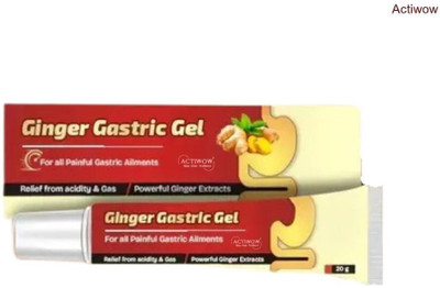 ACTIWOW Ginger Gastric Gel for Healthy Gut and Digestion Gel(30 g)