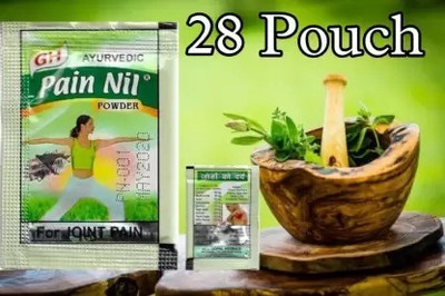Roy Biotech Ayurvedic Pain Nil Powder Pouch For Joint Pain 28 Powder(28 x 0.04 Units)