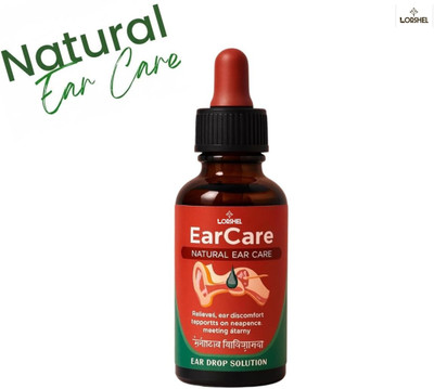 LORSHEL Earcare Natural Ear Infection Relief | Herbal Oil, Daily Use - Safe for Ears Liquid(30 ml)