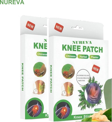 nureva Long-Lasting Knee Patch for Swelling - Pack of 2 Plaster & Patch(2 x 10 Patches)