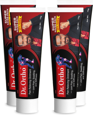 Dr. Ortho Ayurvedic Pain Relief Ointment 30gm - Pack of 4 Gel(4 x 30 g)