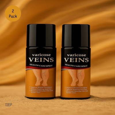 TZEP Vericose Vein Relief Spray - Easy Spray Application for Restores Leg Comfort ... Liquid(2 x 50 ml)