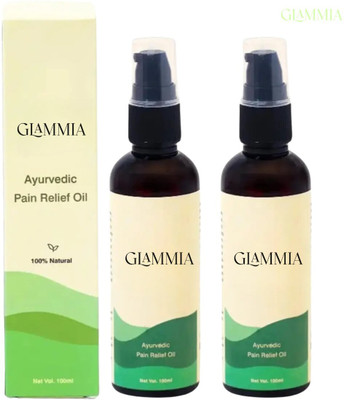 GLAMMIA Tulir Natural Pain Oil | Healing Support For Pain-free Living Liquid(2 x 100 ml)