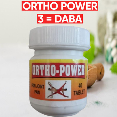 HARBORZA Ayurvedic Ortho Power Tablets Pack of_03 Tablets(3 x 40 Units)