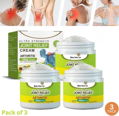 TZEP Bee Venom Pain Relief Cream Helps Reduce Morning Stiffness Cream(3 x 50 g)