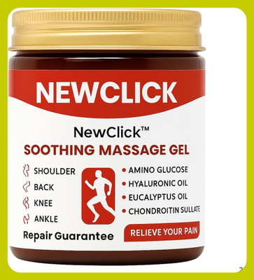NewClick F4_Quick Relief Massage Gel – Japanese Cooling Gel for Pain & Fatigue (100g) Gel(100 g)