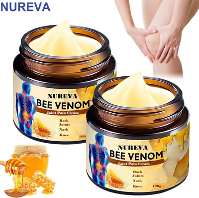nureva Soothing Joint Balm with Bee Venom Extract – 100g Cream(2 x 100 g)