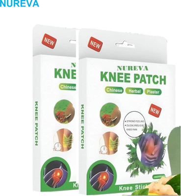 nureva Pain Relief Patch for Elder Knees - Pack of 2 Plaster & Patch(2 x 10 Patches)