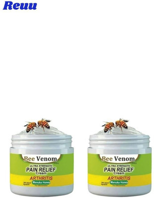 Reuu N Pain Relief Cream | Bee Venom Joint and Bone Therapy Cream Cream(2 x 100 g)