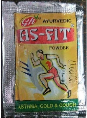 Quickbits As-Fit Powder is An Ayurvedic Powder For Asthma, Cold and Cough Powder Powder(28 x 1 Units)