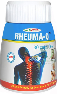 vitaherbal Dipan Herbal Rheuma-Q Pack of 10 Capsules(10 x 30 Units)