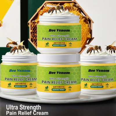 Bee Venom G Joint and Bone Cream, Provides for Neck & Knee Pain Cream(4 x 50 g)
