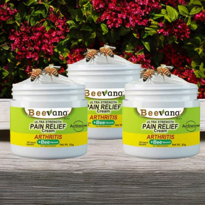 ACTIWOW BeeVana Joint & Muscle Relief for Active Athletes Pack of 3 Cream(3 x 16.67 g)