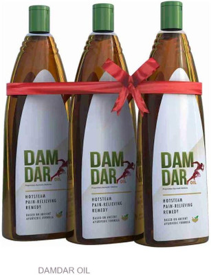 damdar Oil Herbal Pain Relief for Lower Back Rsv01 Liquid(3 x 66.67 ml)