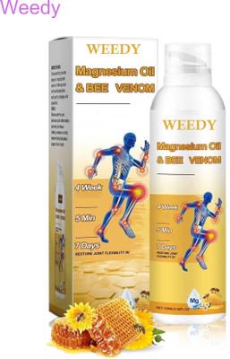 WEEDY Magnesium Oil Bee Venom Joint Spray – Everyday Therapy Liquid(100 ml)