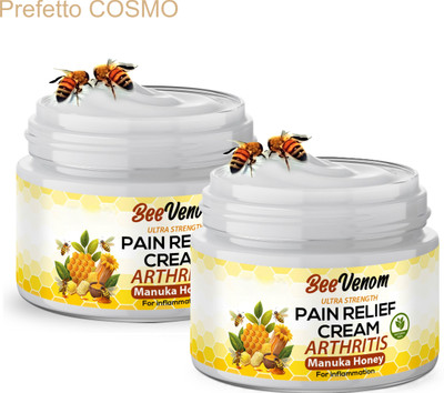 Prefetto COSMO Upgraded Bee Venom Comfort Motion Cream Pack of 2 Cream(2 x 100 g)