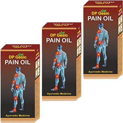 NG MART DP GESIC PAIN RELIBER OIL FOR ALL ACTIVE PAIN FAST RELIEF PACK OF - 50ml x 3 Liquid(3 x 50 ml)