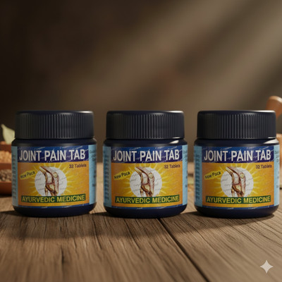 Quickbits Ayurvedic Joint Pain Relief Tab (pack of 3) Tablets(3 x 32 Units)