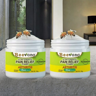 Bee Venom Fast-Acting Relief for Swollen Joints Pack of 2 Cream(2 x 50 g)