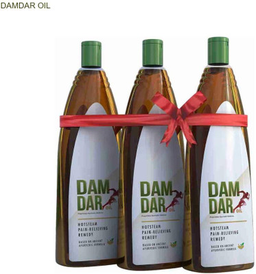 damdar Oil Herbal Natural Therapy for Spine DF01 Liquid(3 x 66.67 ml)