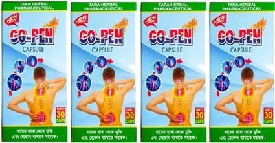 HARBORZA GO PEN 120 Capsule For All Kind of Rheumatic Problems Capsules Tablets(4 x 30 Units)