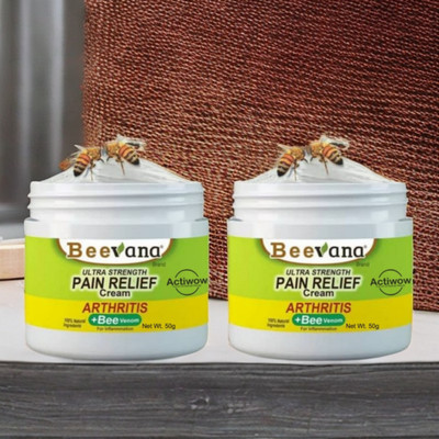 Bee Venom Quick Relief for Arthritis & Sore Muscles Pack of 2 Cream(2 x 50 g)