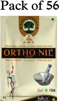 HARBORZA Ortho Nil Powder Hebral Ortho Nil Powder Babaji Herbals 56pc Powder Powder(56 x 1 Units)