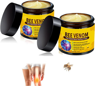 Bee Venom Bee-Venom for Joint Pain Relief Cream for Arthritis Joint Healing Cream Body Cream(2 x 25 g)