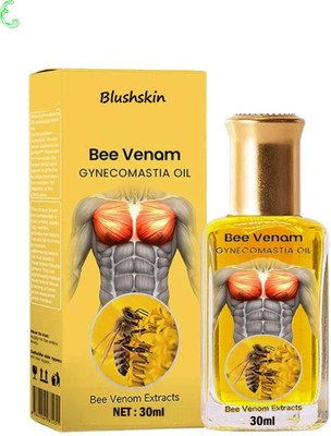 BLUSHSKIN Bee Venom Gynecomastia Men’s Strength Oil Liquid(30 ml)
