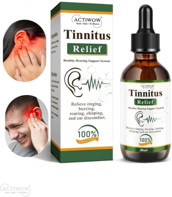 ACTIWOW Tinnitus Relief Natural Ear Fit Support Liquid(30 ml)