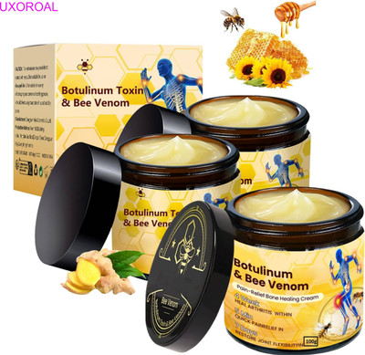 uxoroal Pack of 3 – Botulinum Body Cream for Joint Pain Relief Cream(3 x 100 g)