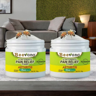 Bee Venom Muscle & Joint Pain Relief for Lower Body Pack of 2 Cream(2 x 50 g)