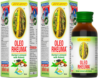looloo Oleo Rheuma Herbal Liniment Liquid(2 x 50 ml)