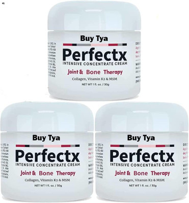 Buy TYA Perfectx Joint & Bone Therapy Cream, Instant Cooling Effect, 50g, Pack of 3 Cream(3 x 50 g)