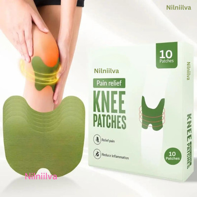 NILNIILVA Knee Patches self healing formula: Pack of 10 pieces Plaster & Patch(100 g)