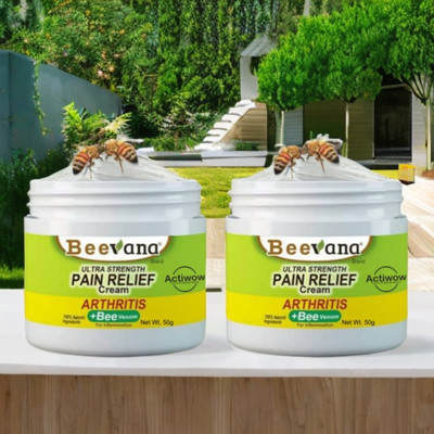 ACTIWOW BeeVana Quick Relief for Stiff Neck & Shoulders Pack of 2 Cream(2 x 25 g)