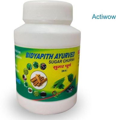 ACTIWOW Bidyapith Sugar Powder for Preventing Excess Sugar in the Blood Pack Of 1 E006 Powder(100 g)