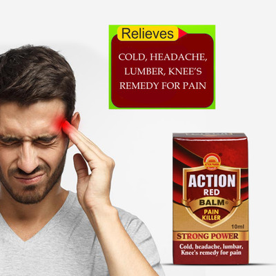 Action Pharma ACTION RED BALM 10 ML (PACK OF 4) Balm(4 x 1 Units)